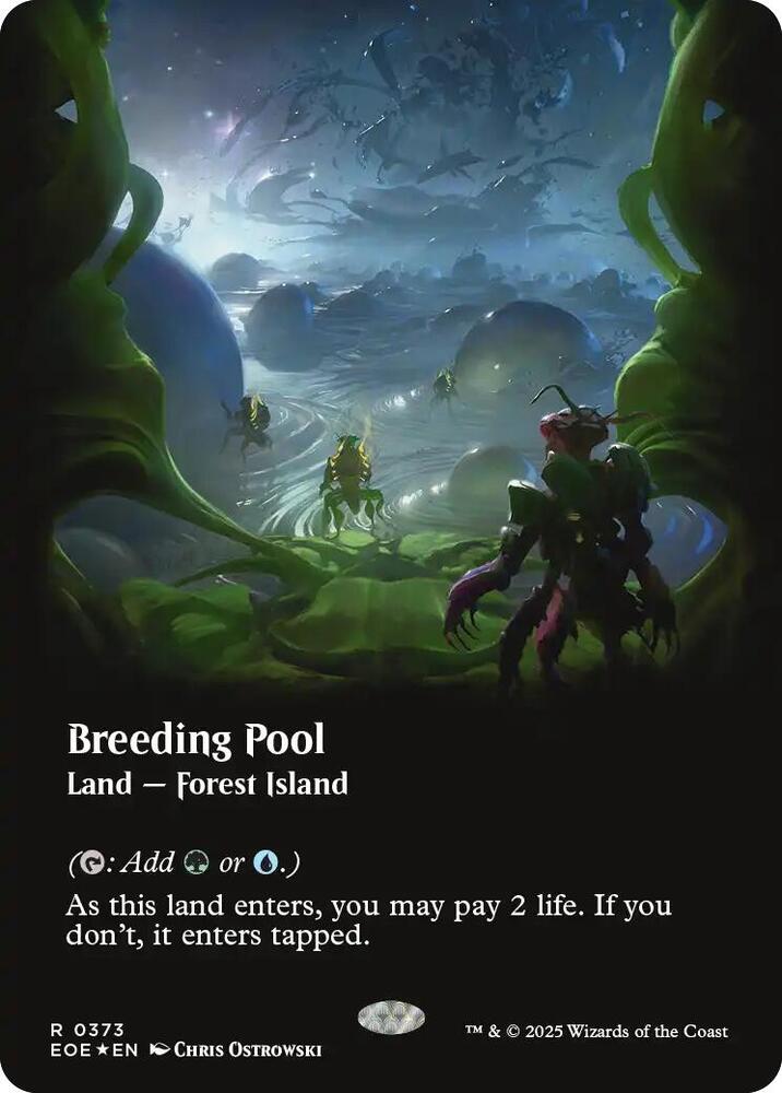 Breeding Pool (Borderless) (Galaxy Foil) (373) (EOE)
