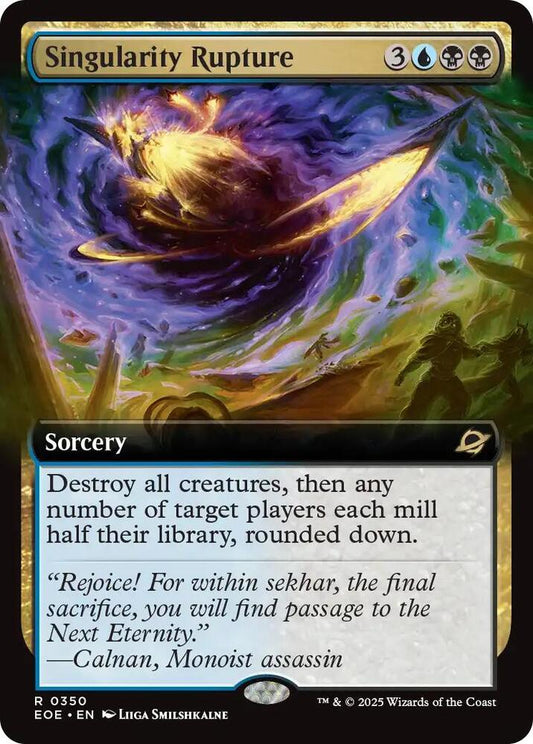 Image for Singularity Rupture (Extended Art) (350) (EOE) - Magic: The Gathering