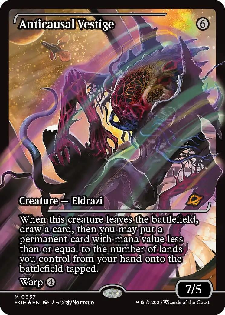 Image for Anticausal Vestige (Showcase) (357) (EOE) - Magic: The Gathering