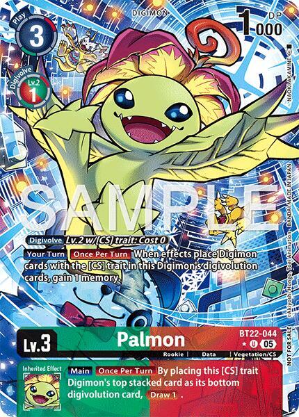 Palmon (Box Topper) (BT22-044 U) (BT-22)