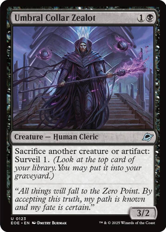 Image for Umbral Collar Zealot (123) (EOE) - Magic: The Gathering