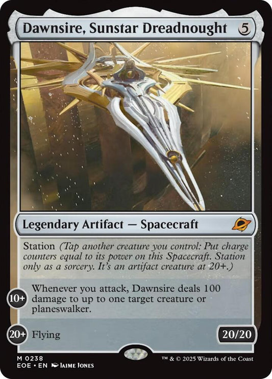 Image for Dawnsire, Sunstar Dreadnought (238) (EOE) - Magic: The Gathering
