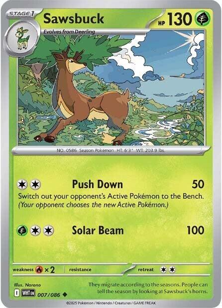 Sawsbuck (007/086) (WHT)