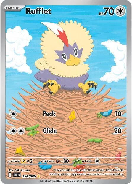 Rufflet - 154/086 (154/086) (BLK)