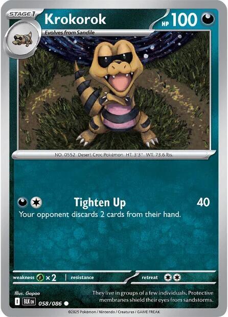 Krokorok (058/086) (BLK)