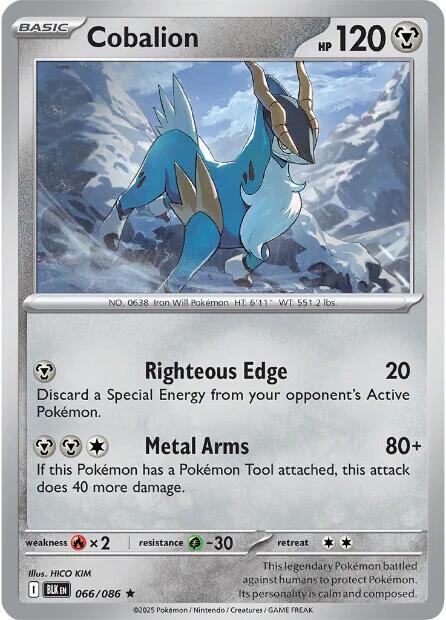 Cobalion (066/086) (BLK)