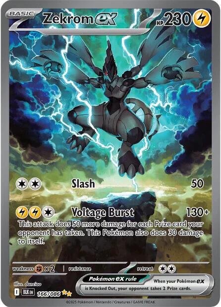 Zekrom ex - 166/086 (166/086) (BLK)