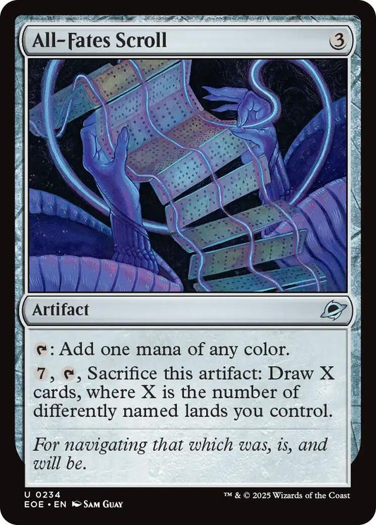 Image for All-Fates Scroll (234) (EOE) - Magic: The Gathering