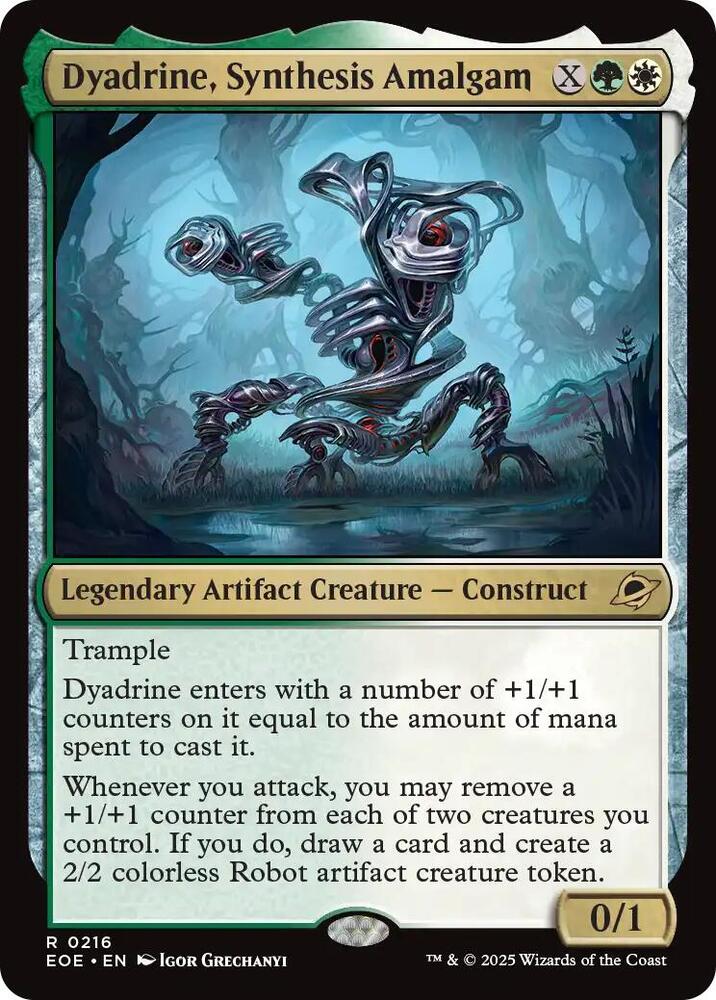 Dyadrine, Synthesis Amalgam (216) (EOE)