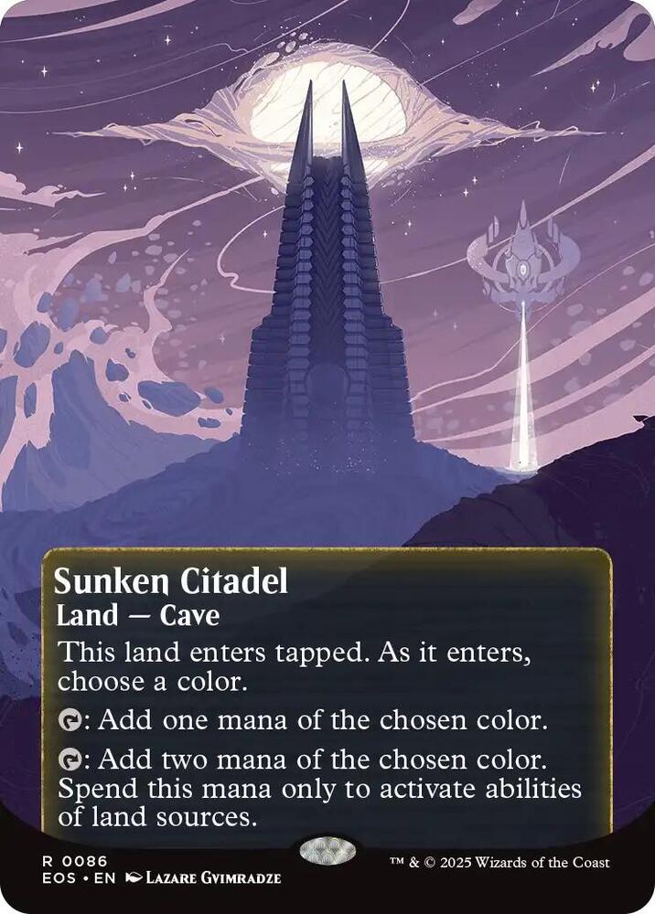 Sunken Citadel (0086) (Borderless) (86) (EOS)
