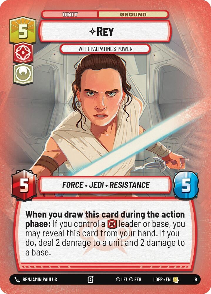 Rey - With Palpatine's Power (9) (LOFWPP)