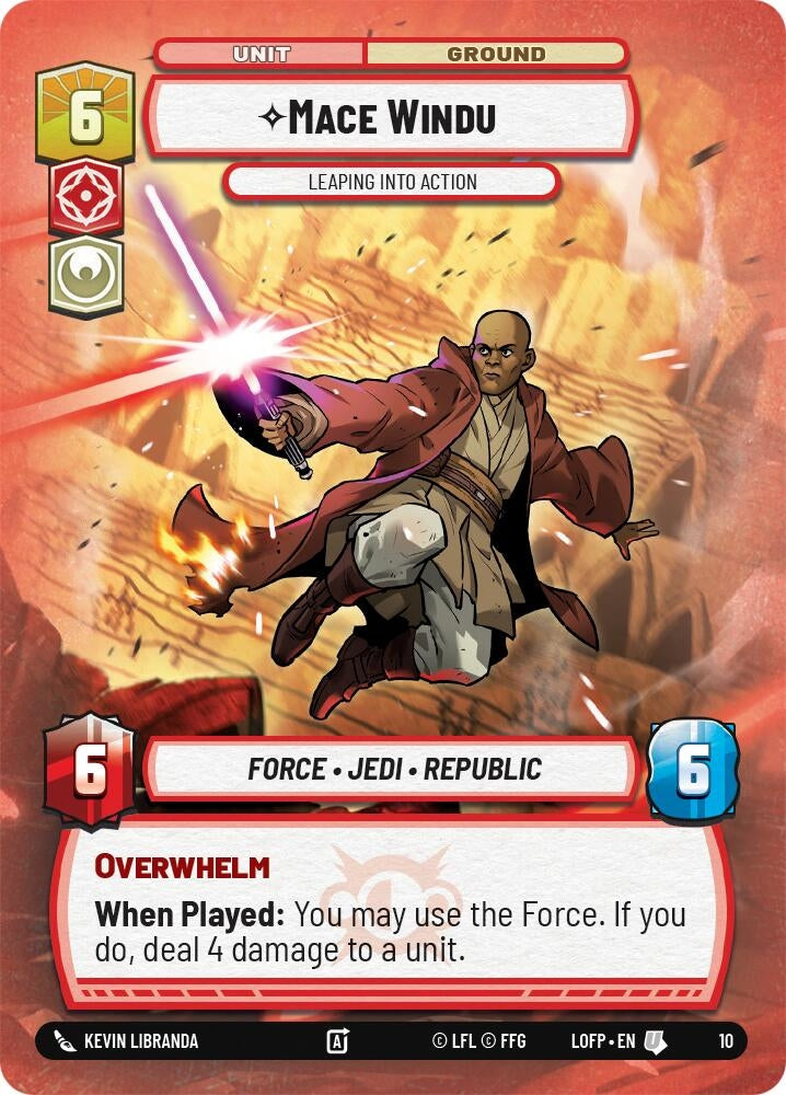 Mace Windu - Leaping into Action (10) (LOFWPP)