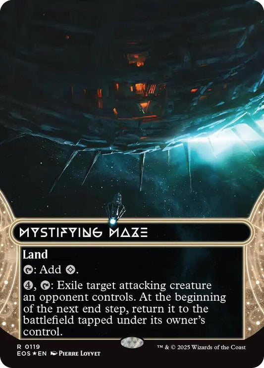 Image for Mystifying Maze (0119) (Borderless) (Galaxy Foil) (119) (EOS) - Magic: The Gathering