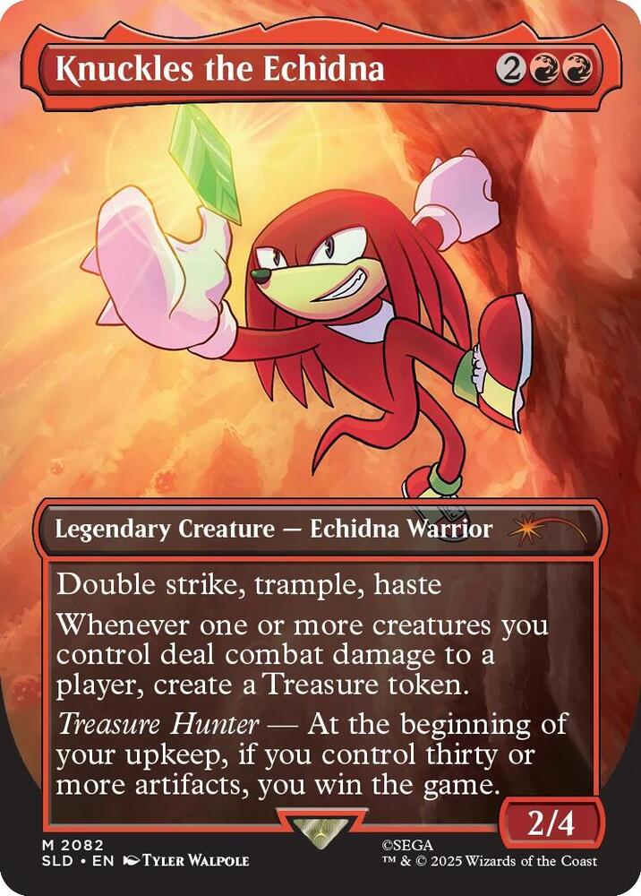 Knuckles the Echidna (2082) (SLD)