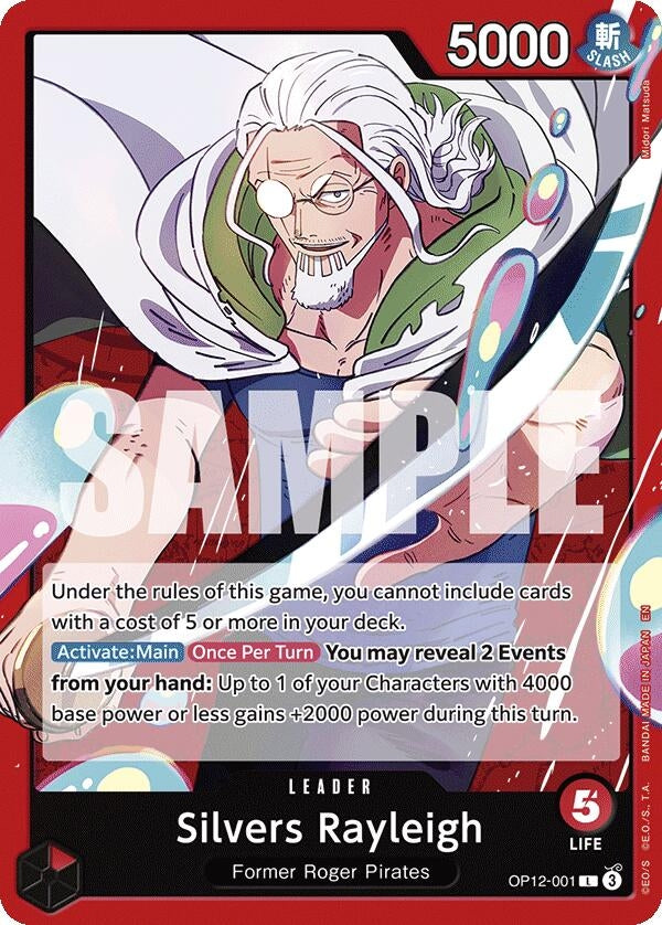 Silvers Rayleigh (OP12-001) (OP12)