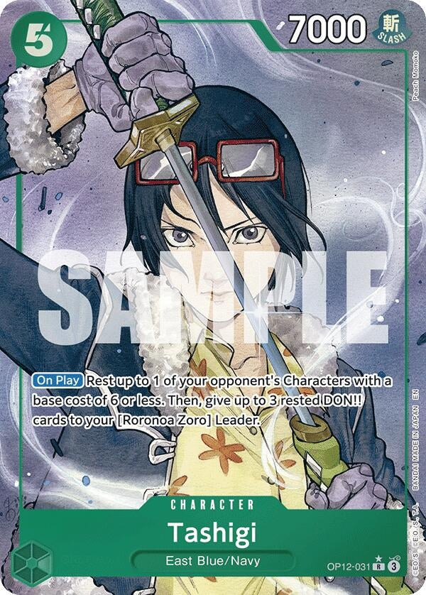 Tashigi (Alternate Art) (OP12-031) (OP12)