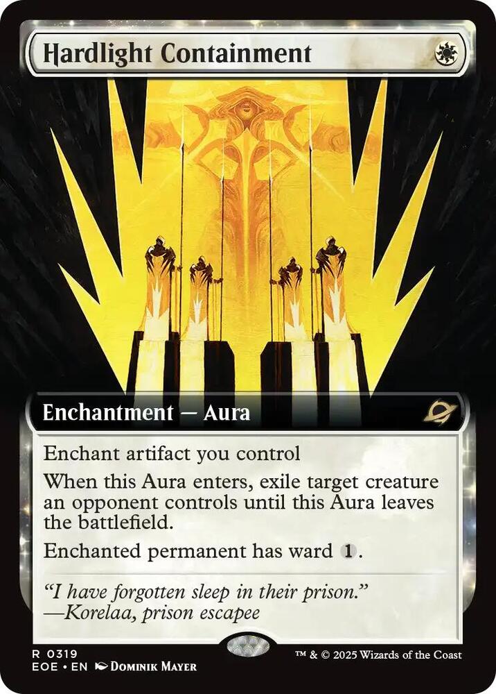 Hardlight Containment (Extended Art) (319) (EOE)