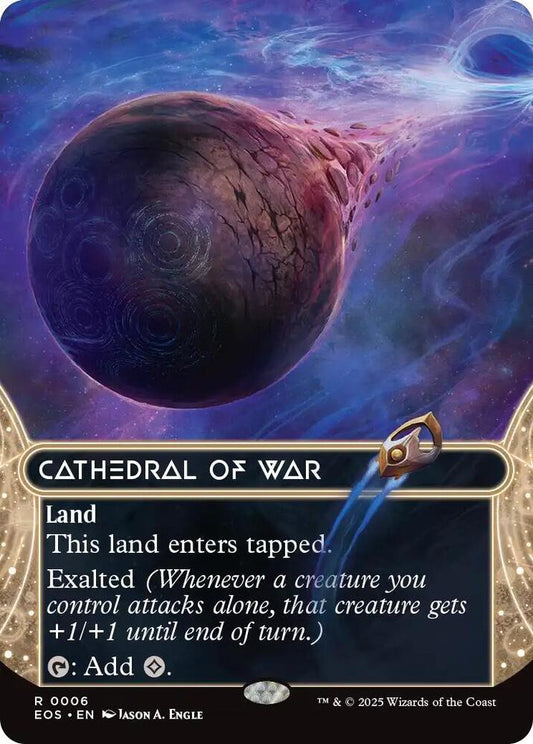 Image for Cathedral of War (0006) (Borderless) (6) (EOS) - Magic: The Gathering