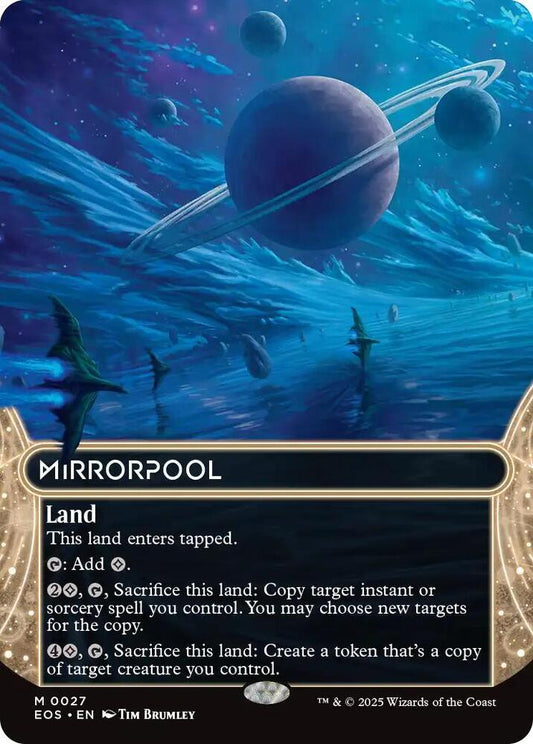 Image for Mirrorpool (0027) (Borderless) (27) (EOS) - Magic: The Gathering