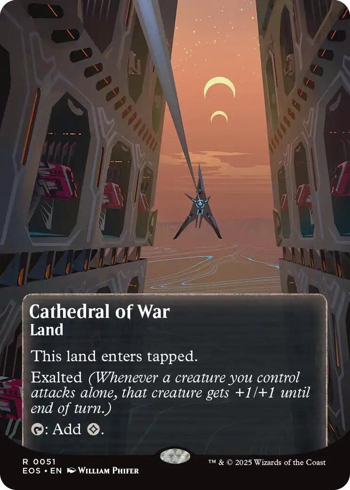 Cathedral of War (0051) (Borderless) (51) (EOS)