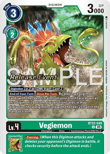 Vegiemon (BT22-049 U) (BT-22_PR)