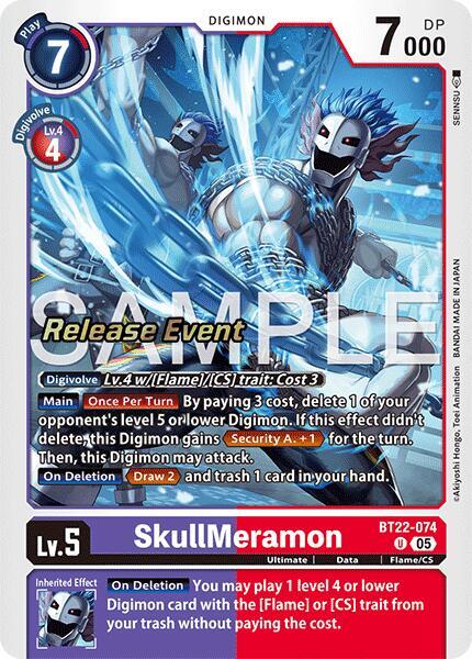 SkullMeramon (BT22-074 U) (BT-22_PR)