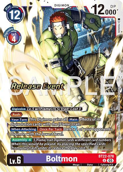 Boltmon (BT22-078 U) (BT-22_PR)