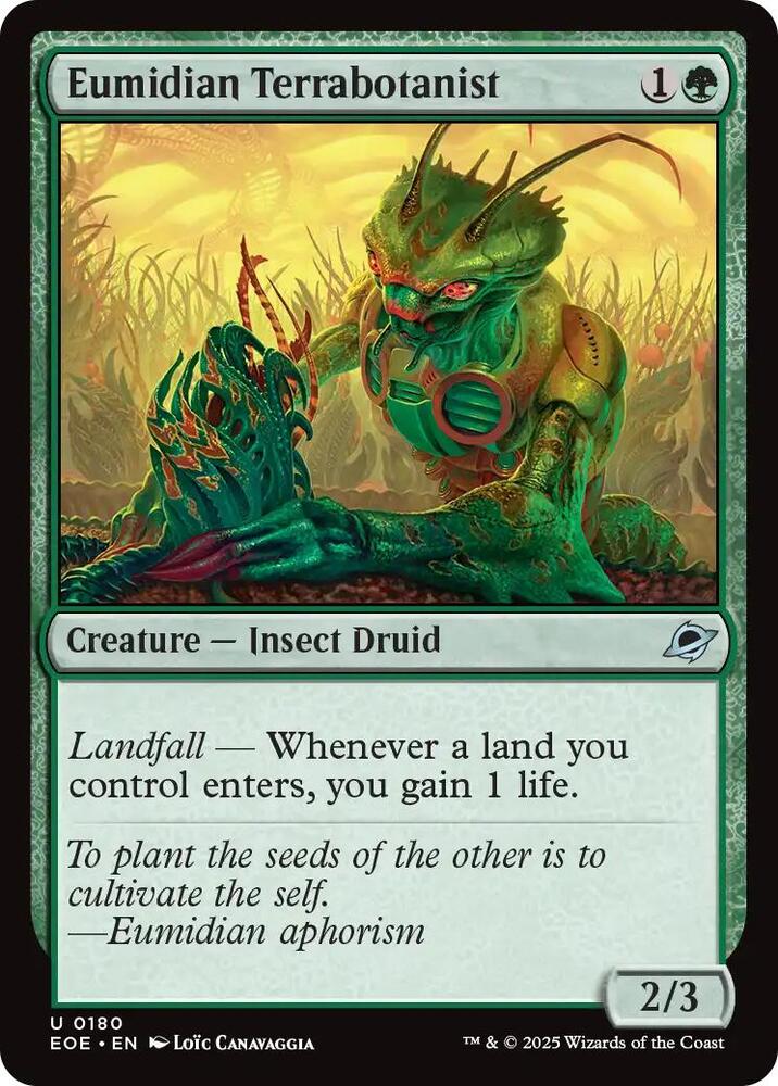 Eumidian Terrabotanist (180) (EOE)