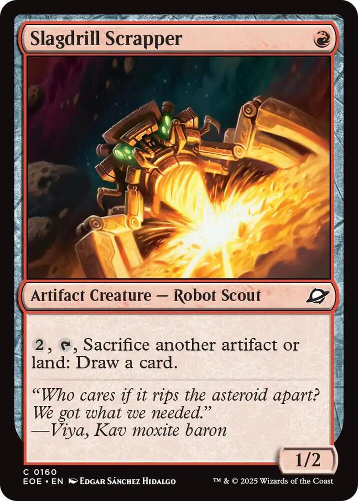 Slagdrill Scrapper (160) (EOE)