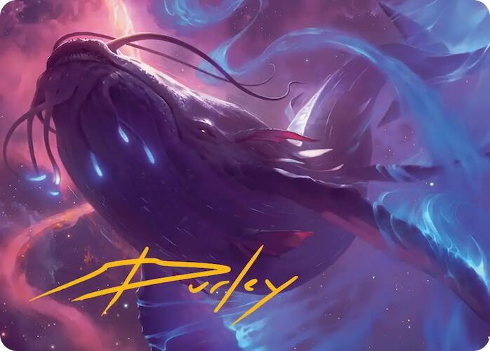 Starbreach Whale Art Card (Gold-Stamped Signature) (9) (ASEOE)