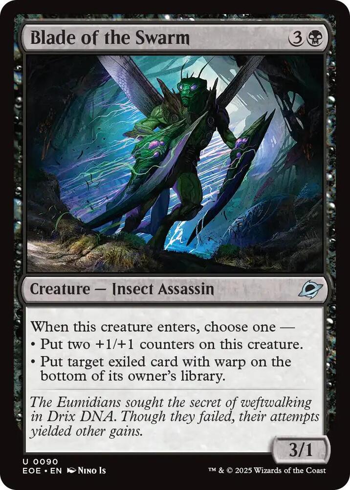 Blade of the Swarm (90) (EOE)