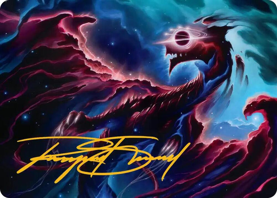 Nova Hellkite Art Card (18/54) (Gold-Stamped Signature) (18) (ASEOE)