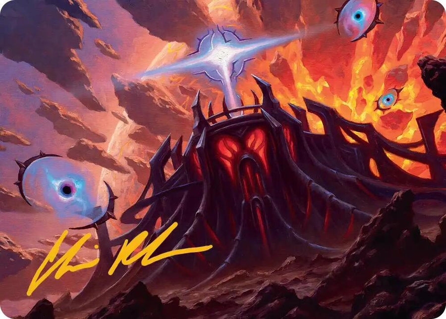 Secluded Starforge Art Card (Gold-Stamped Signature) (32) (ASEOE)