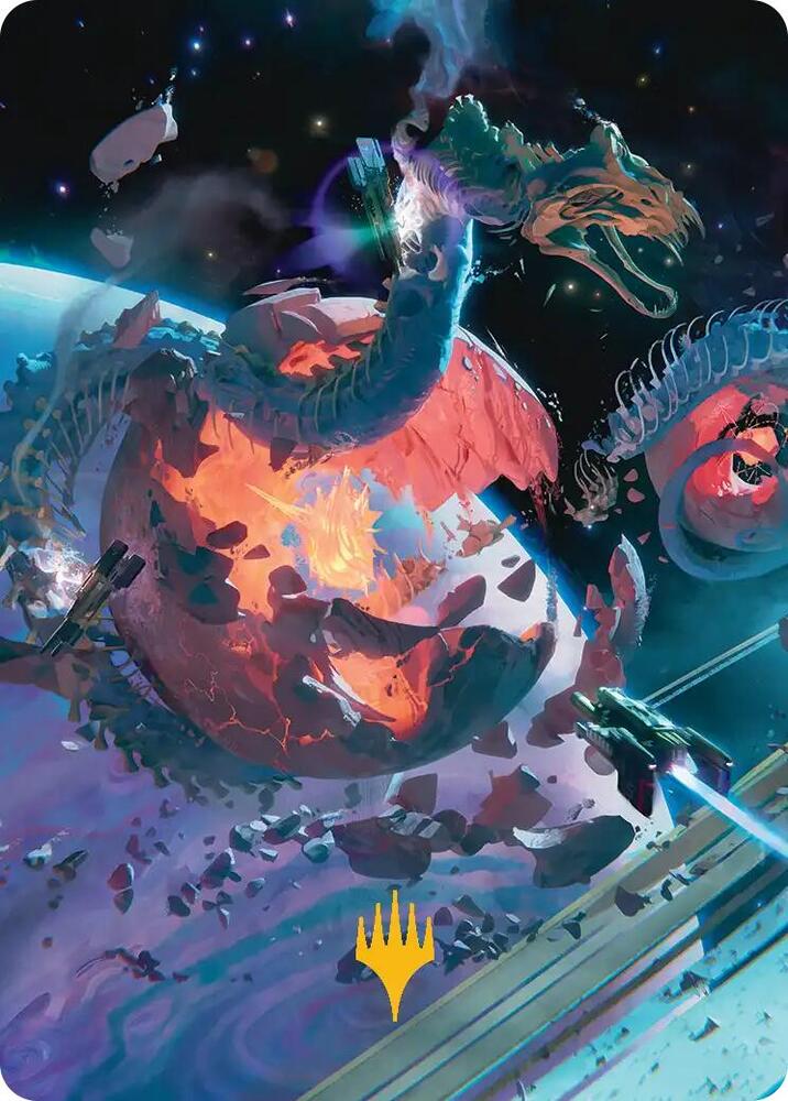 Scavenger Grounds Art Card (47/54) (Gold-Stamped Planeswalker Symbol) (47) (ASEOE)