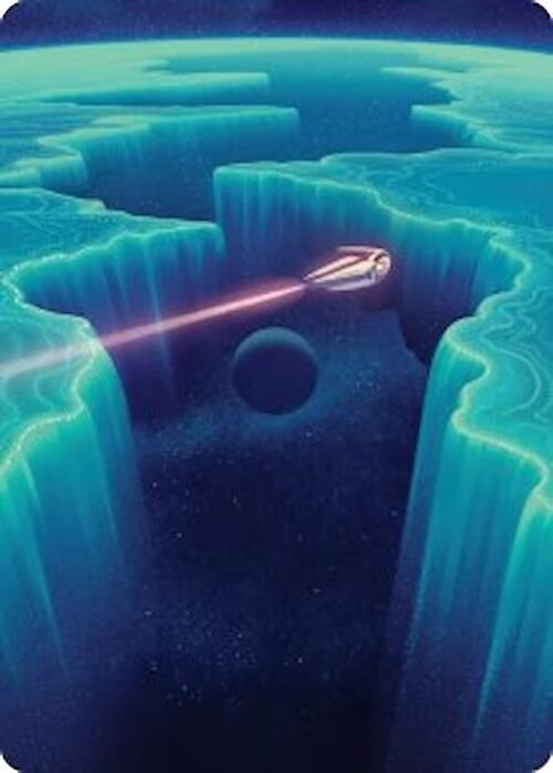 Cascading Cataracts Art Card (50/54) (50) (ASEOE)