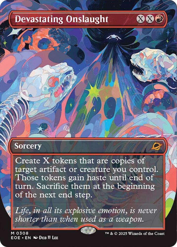 Devastating Onslaught (Borderless) (308) (EOE)