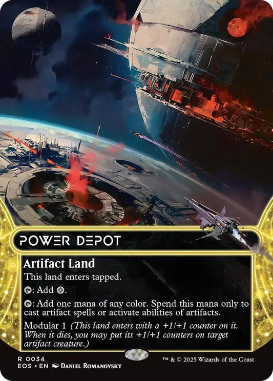 Image for Power Depot (0034) (Borderless) (34) (EOS) - Magic: The Gathering