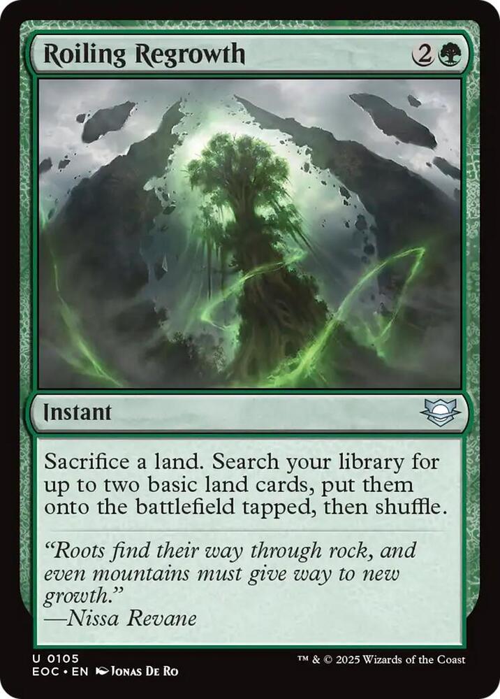 Roiling Regrowth (105) (EOC)
