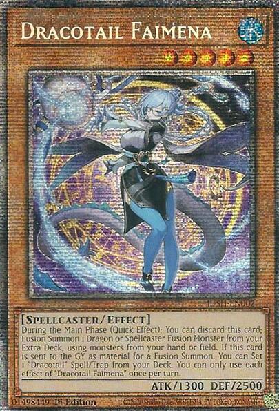 Dracotail Faimena (Starlight Rare) (JUSH-EN002) (JUSH)