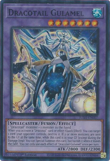 Dracotail Gulamel (Super Rare) (JUSH-EN007) (JUSH)
