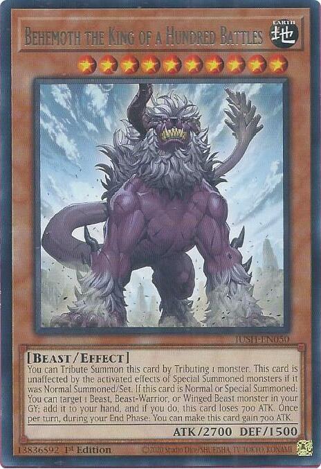 Behemoth the King of a Hundred Battles (JUSH-EN050) (JUSH)