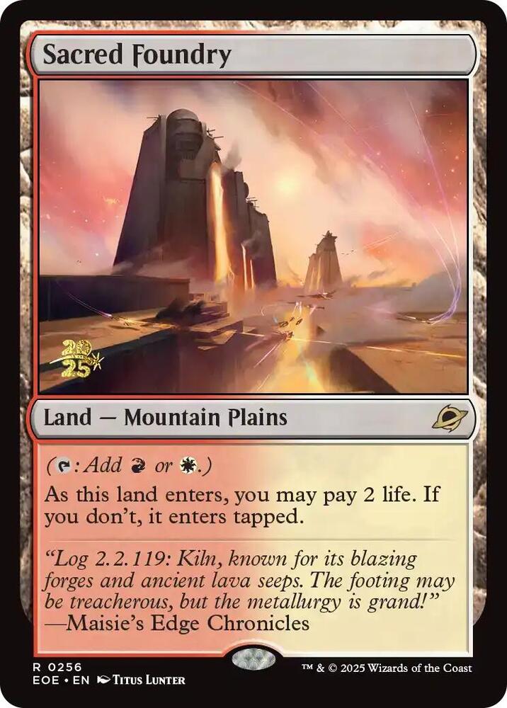 Sacred Foundry (256) (PRE)