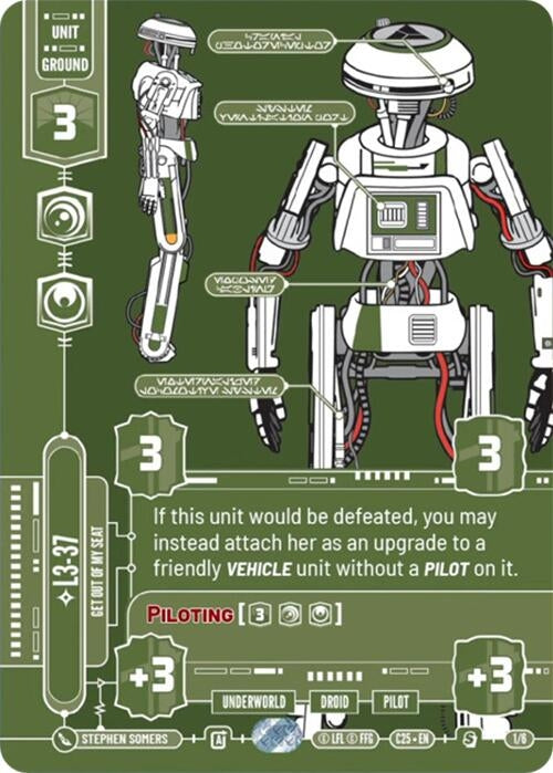 L3-37 - Get Out Of My Seat (1/6) (CE2025)