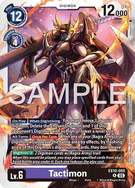 Tactimon (EX10-055 R) (EX-10)