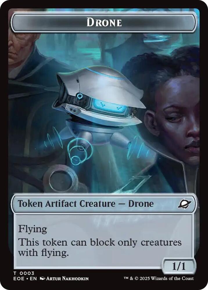 Drone // Lander (0005) Doubled-Sided Token (3 // 5) (EOE)