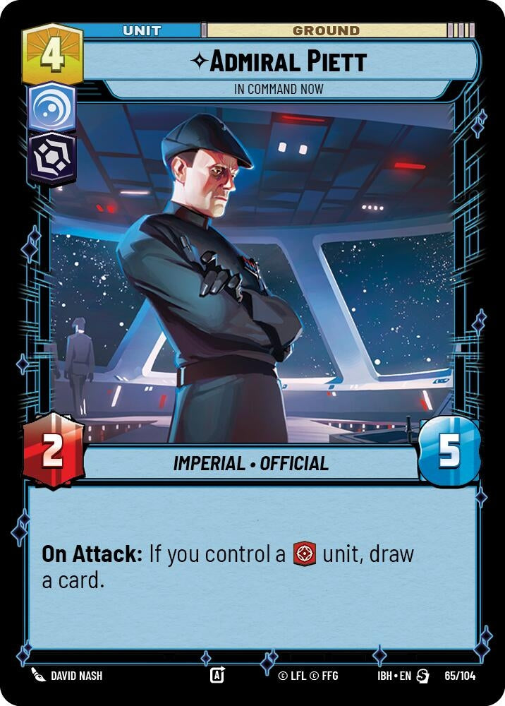 Admiral Piett - In Command Now (65/104) (65/104) (IBH)