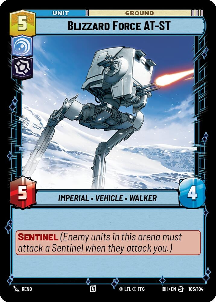 Blizzard Force AT-ST (103/104) (103/104) (IBH)