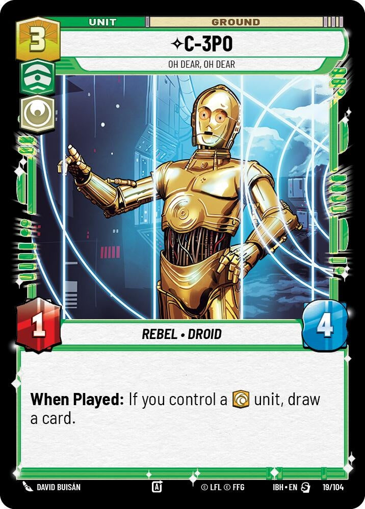 C-3PO - Oh Dear, Oh Dear (19/104) (IBH)