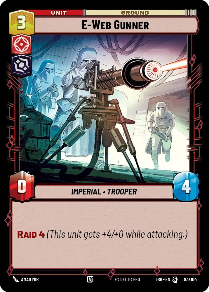E-Web Gunner (83/104) (83/104) (IBH)