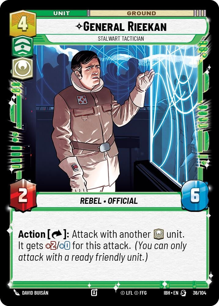 General Rieekan - Stalwart Tactician (36/104) (36/104) (IBH)